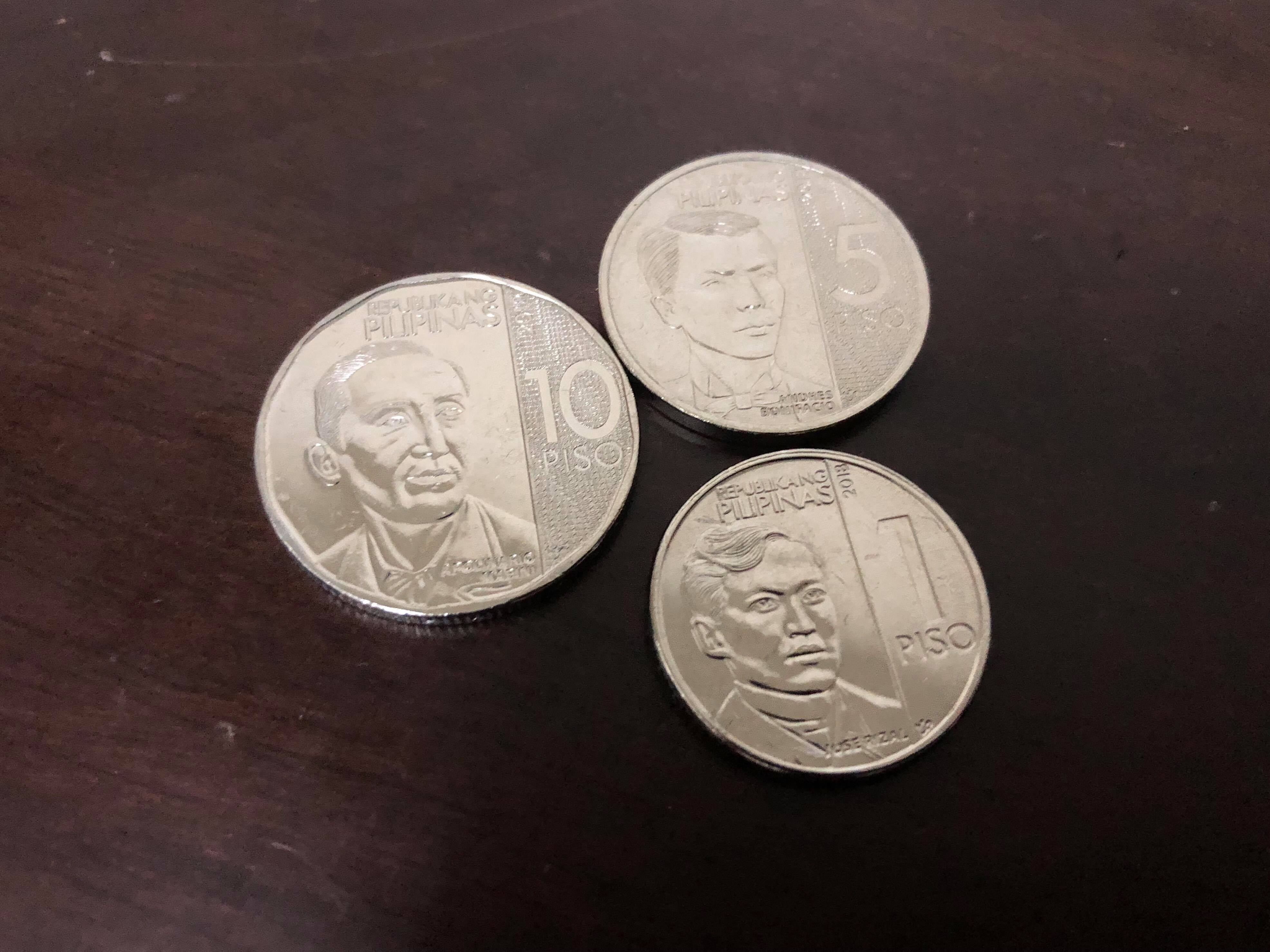 留学生必見！フィリピンのコインが新しくなりました