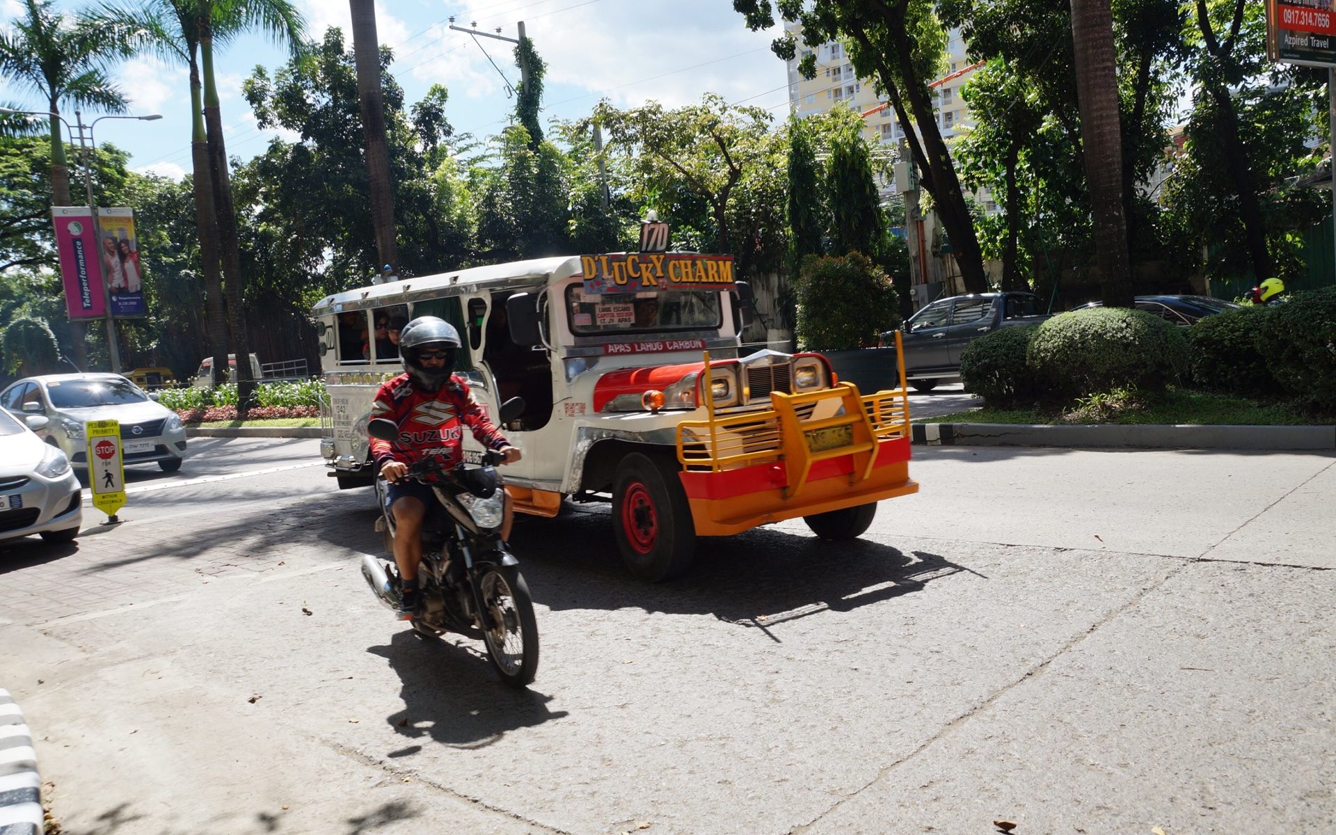 フィリピンセブ島での交通手段を紹介