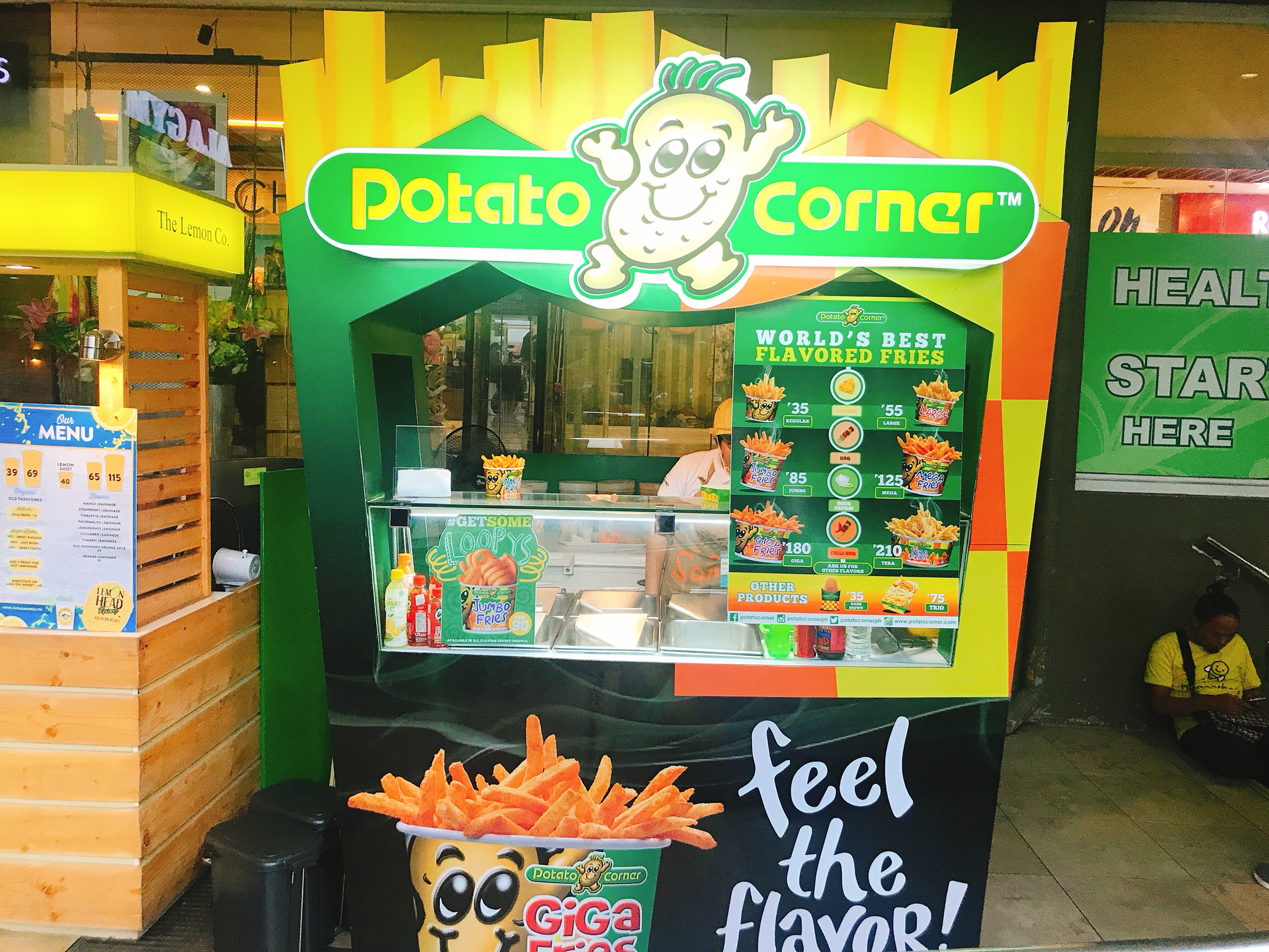 フィリピン人に大人気のスナック「Potato Corner」