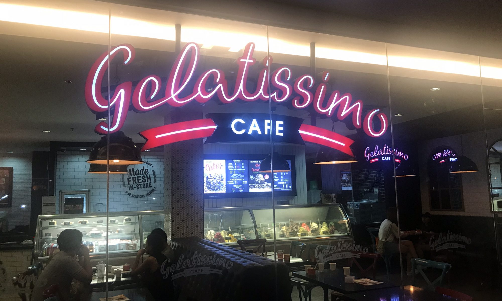 セブ島で本格ジェラートが食べれる「Gelatissimo」！