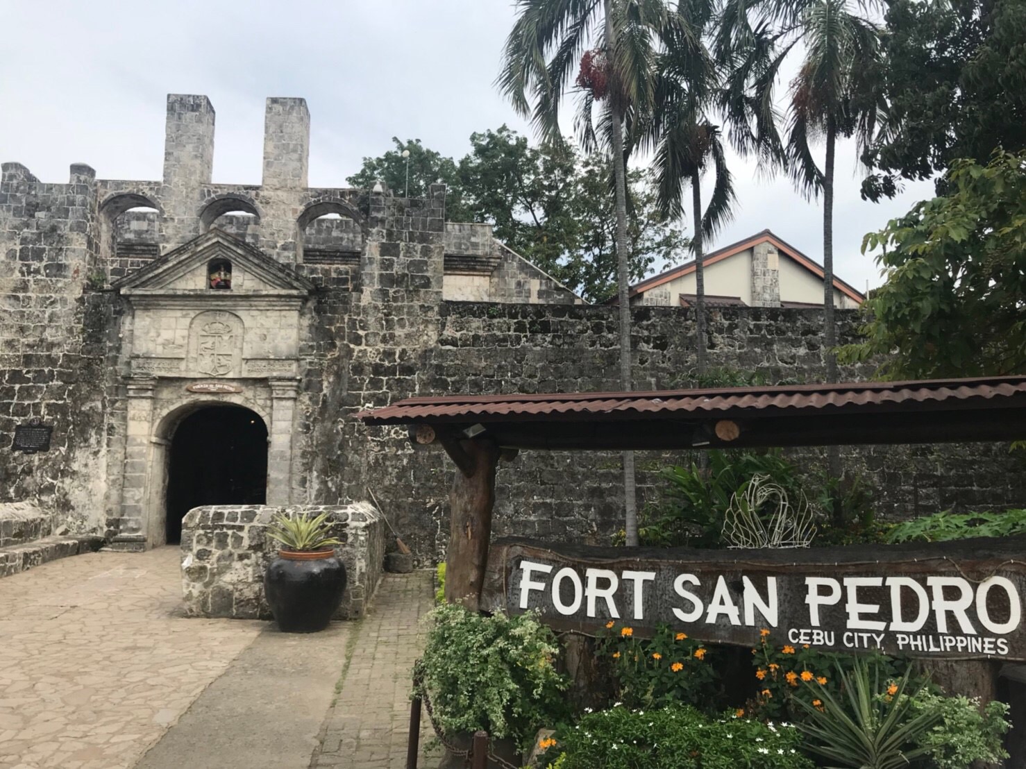 セブ島の観光名所・サンペドロ要塞
